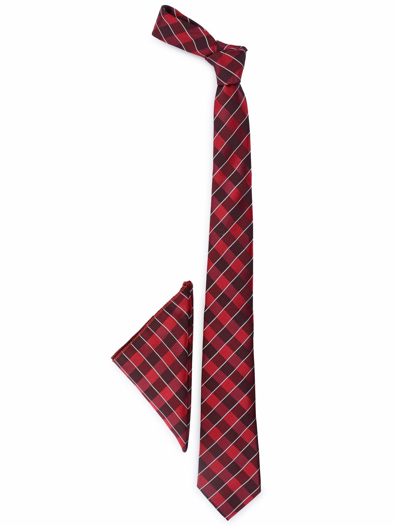 Calvadoss Men's Tie and Pocket Square Gift Set | TPSB-2210 | MultiColour