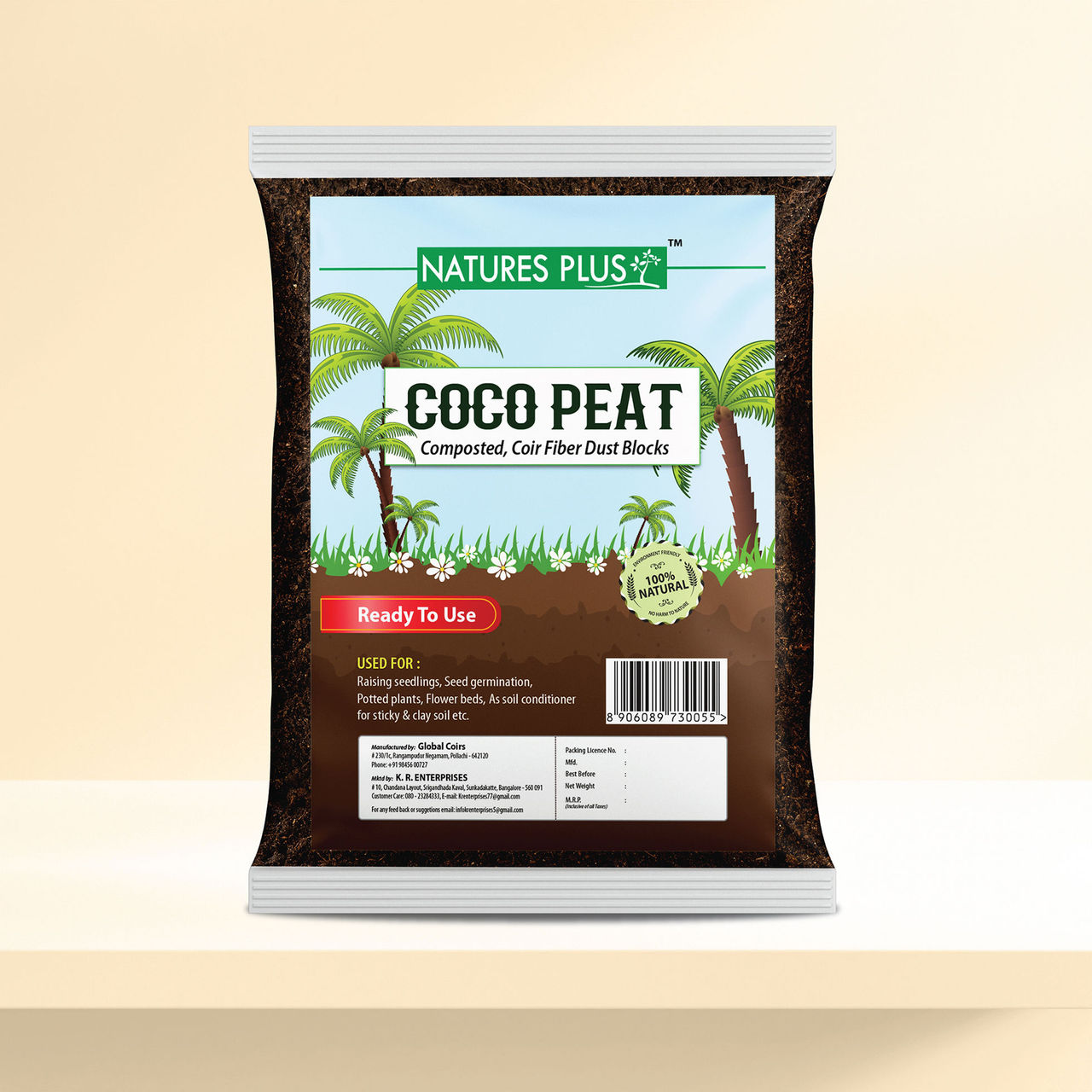 Nature's Plus Coco Peat 3 kg Combo