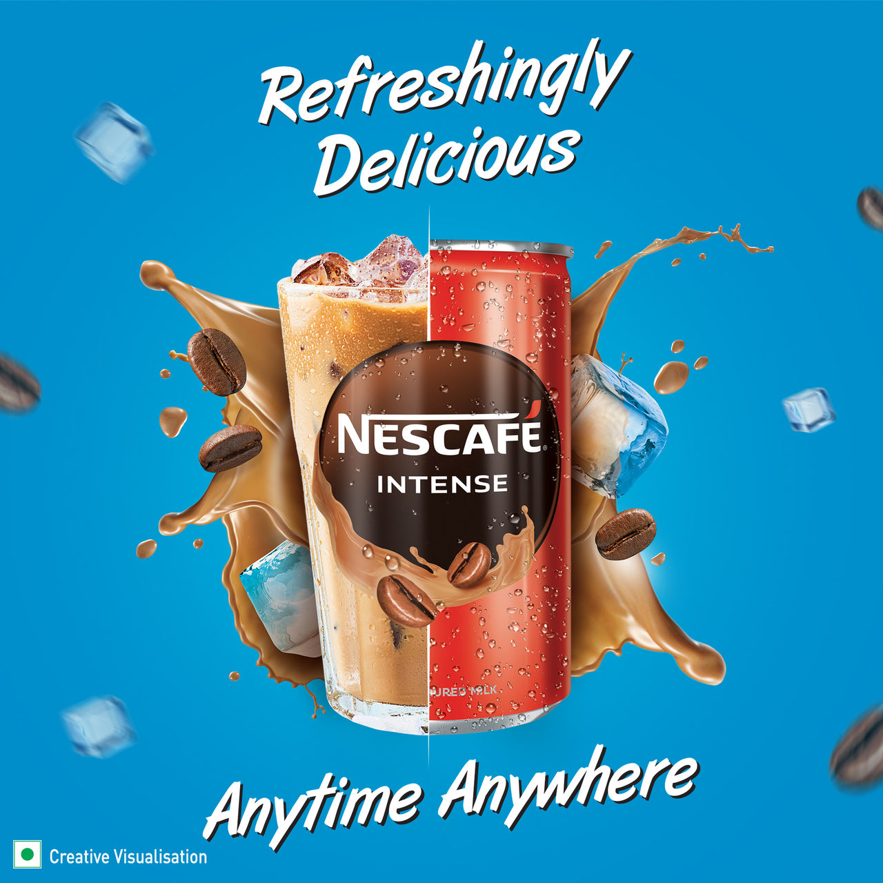Nescafe Intense - Coffee & Milk Beverage, Ready To Drink, Cappuccino Flavour,Can Combo