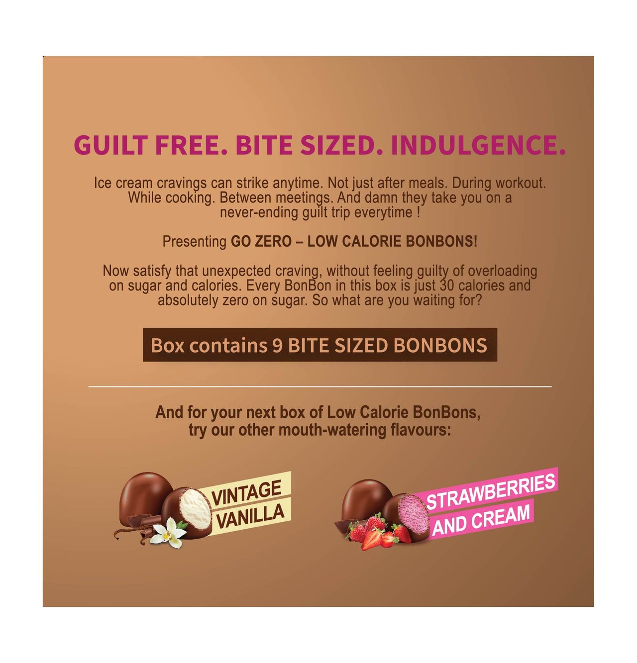 Go Zero Chocolate Truffle Bonbons