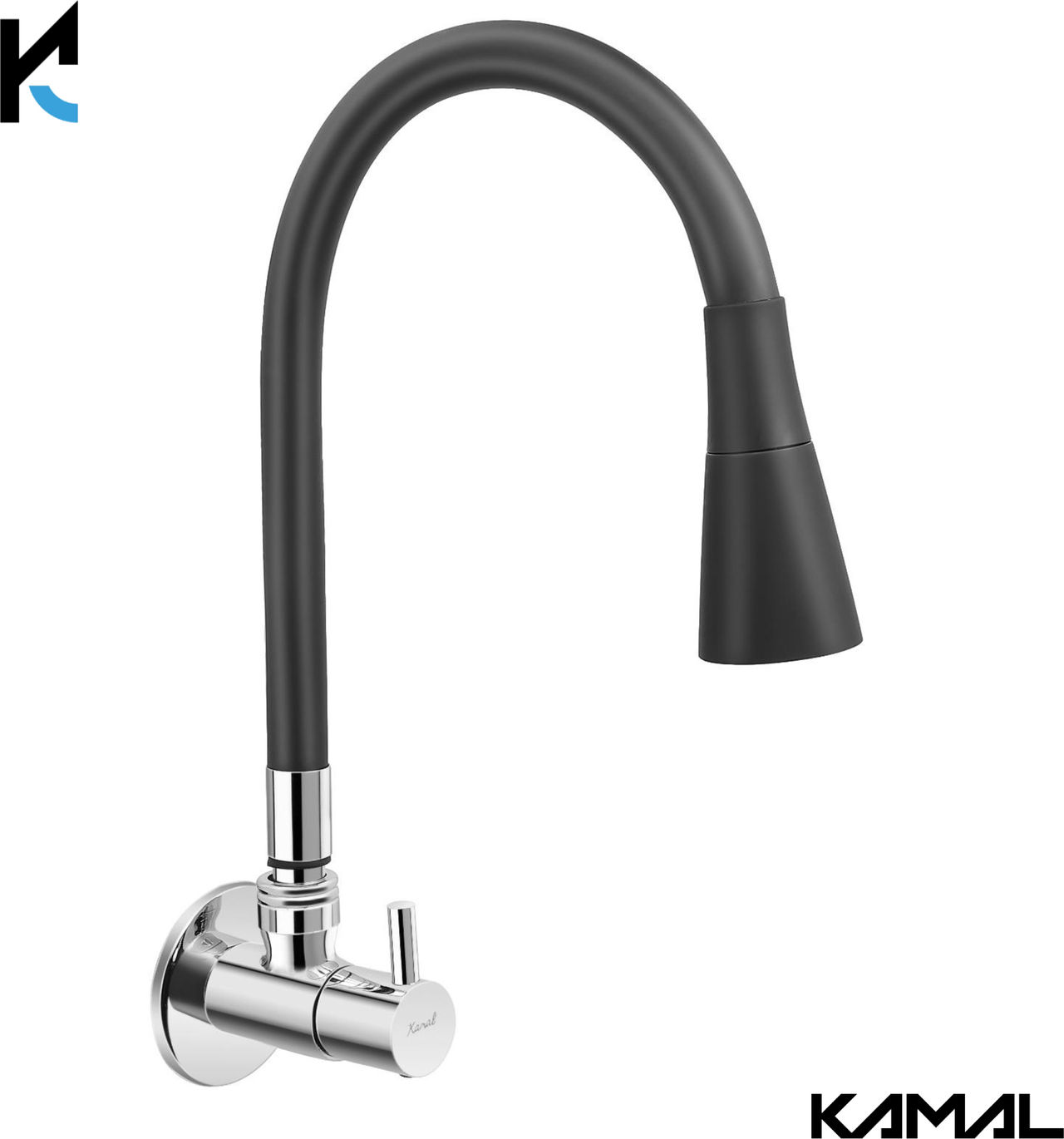 Kamal Flexible Sink Faucet - Flxo Play | With 360 Degree Flexible Silicon Hose and Dual Flow