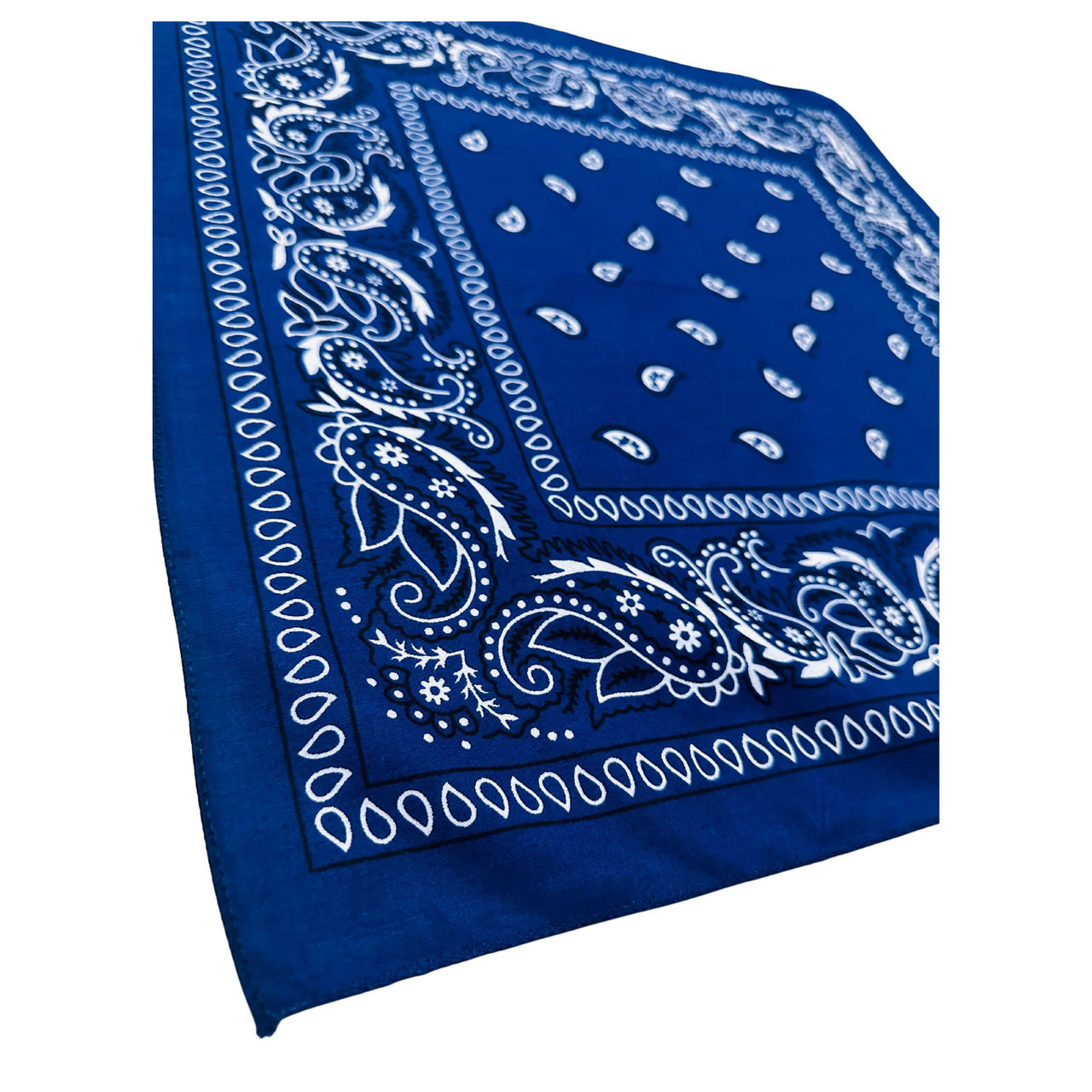 Royal Mart Unisex Cotton Blend Bandana | Red and Blue - One Size