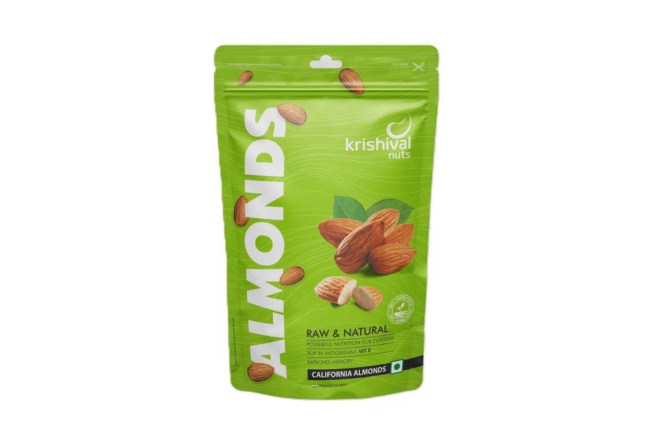 Krishival Nuts California Almonds NP