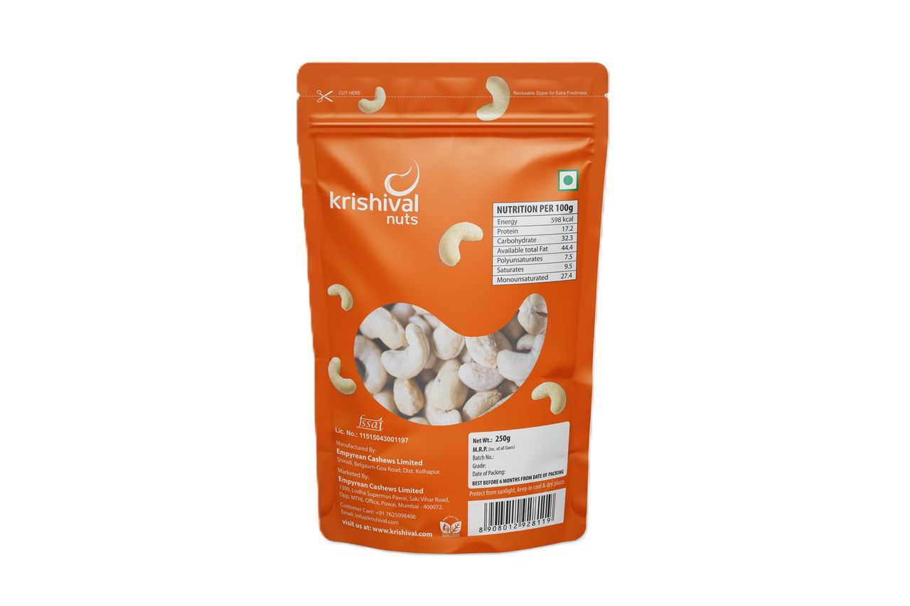 Krishival Nuts Premium Cashew