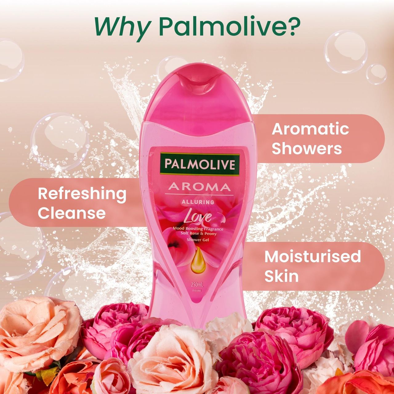 Palmolive Aroma Alluring Love Shower Gel