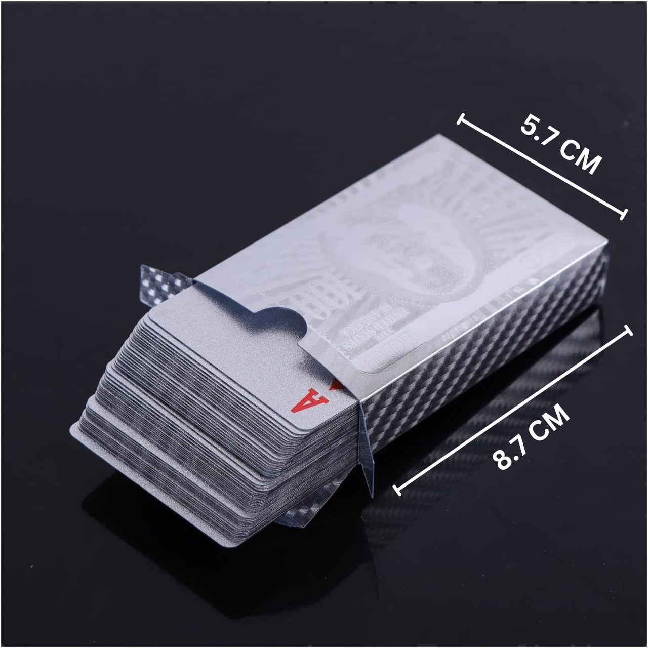 Se7en Silver Plated Poker Playing Cards