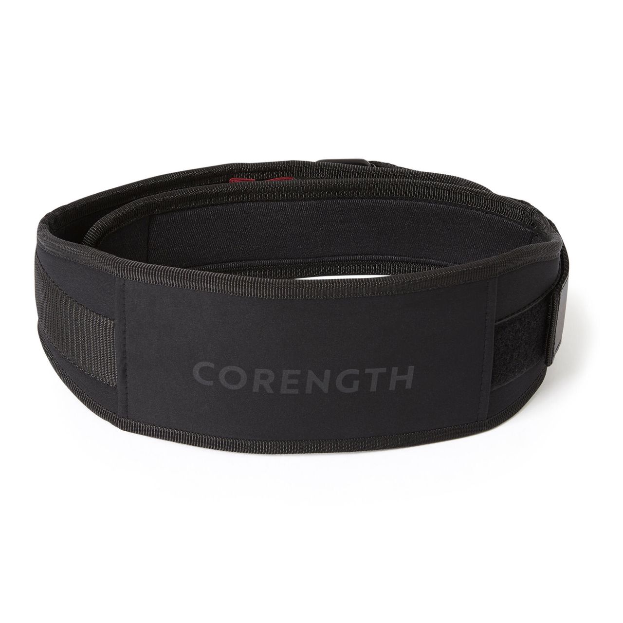 Corength By Decathlon | Weight Training Belt With Dual Nylon Closure - Black - M/L