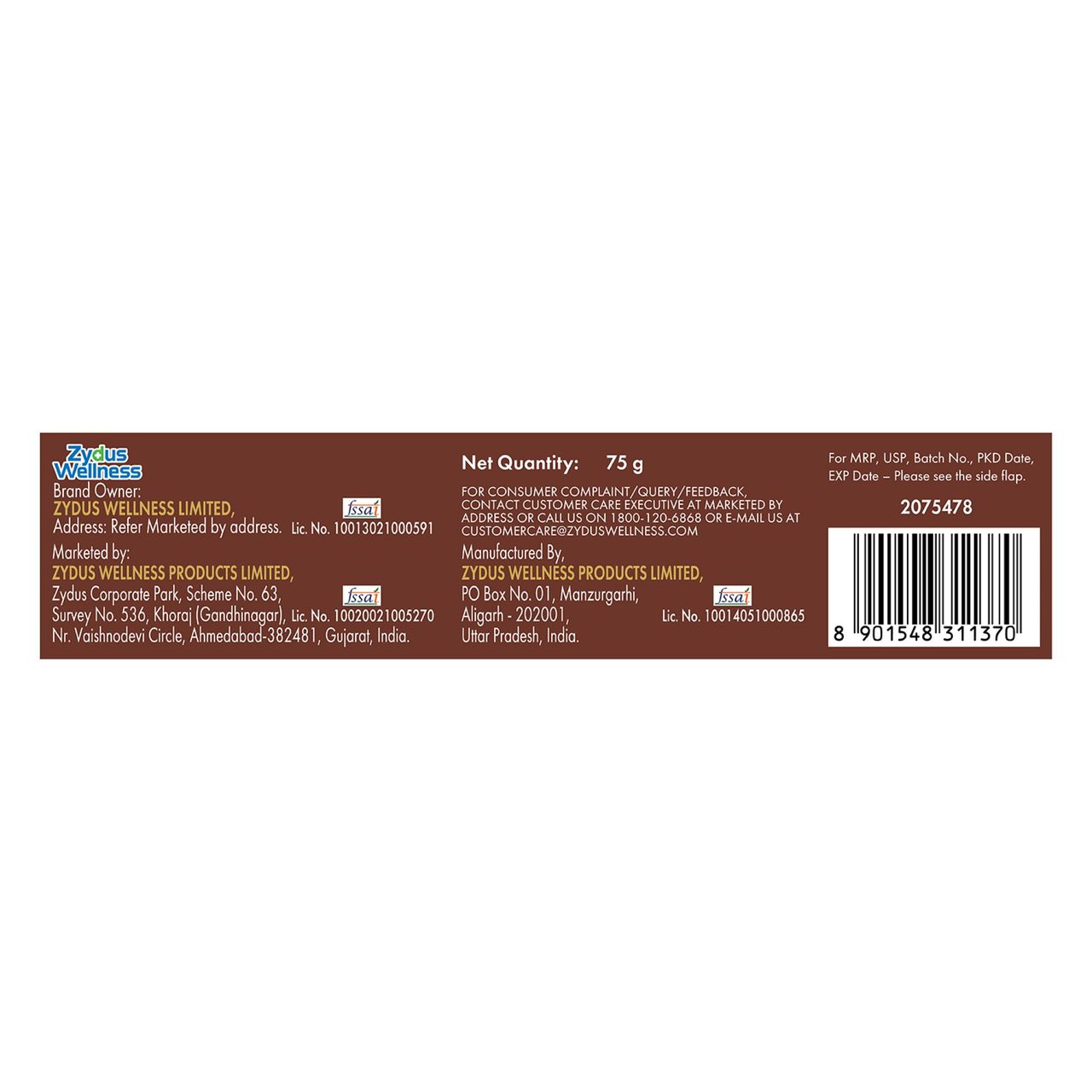 Sugar Free D'Lite Choco Chip Cookies | Zero Added Sugar | Made with Oats & Quinoa