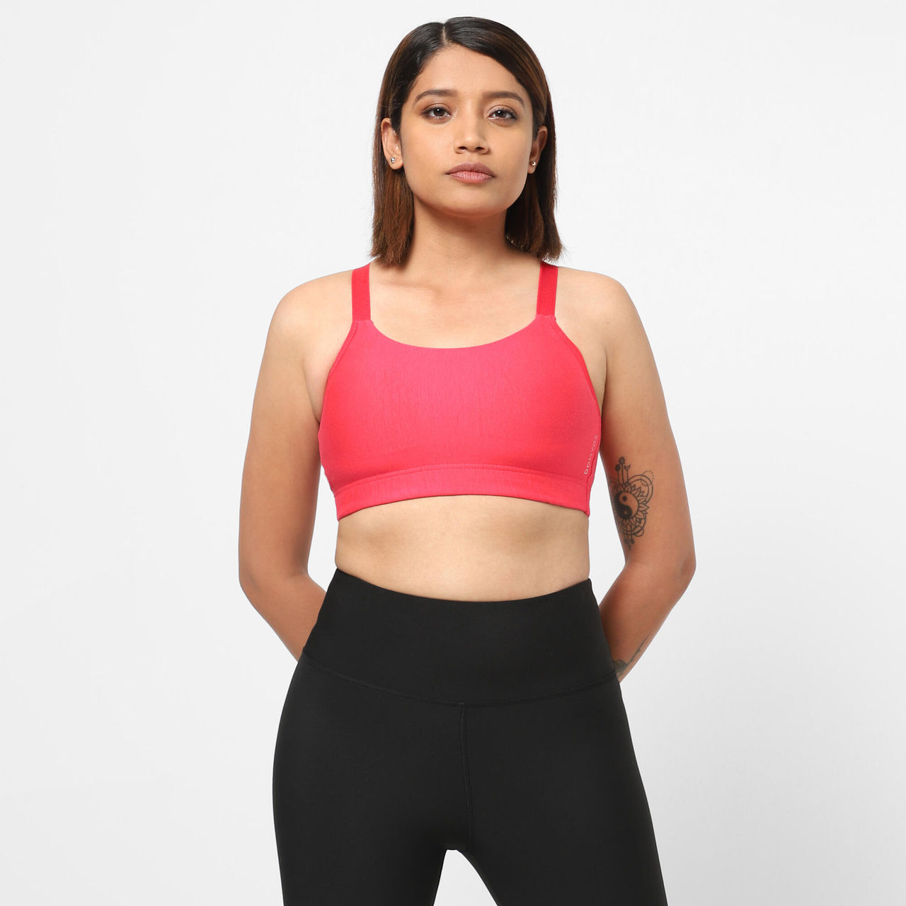 Domyos By Decathlon | Sports Bra Low Support | Pink | XL