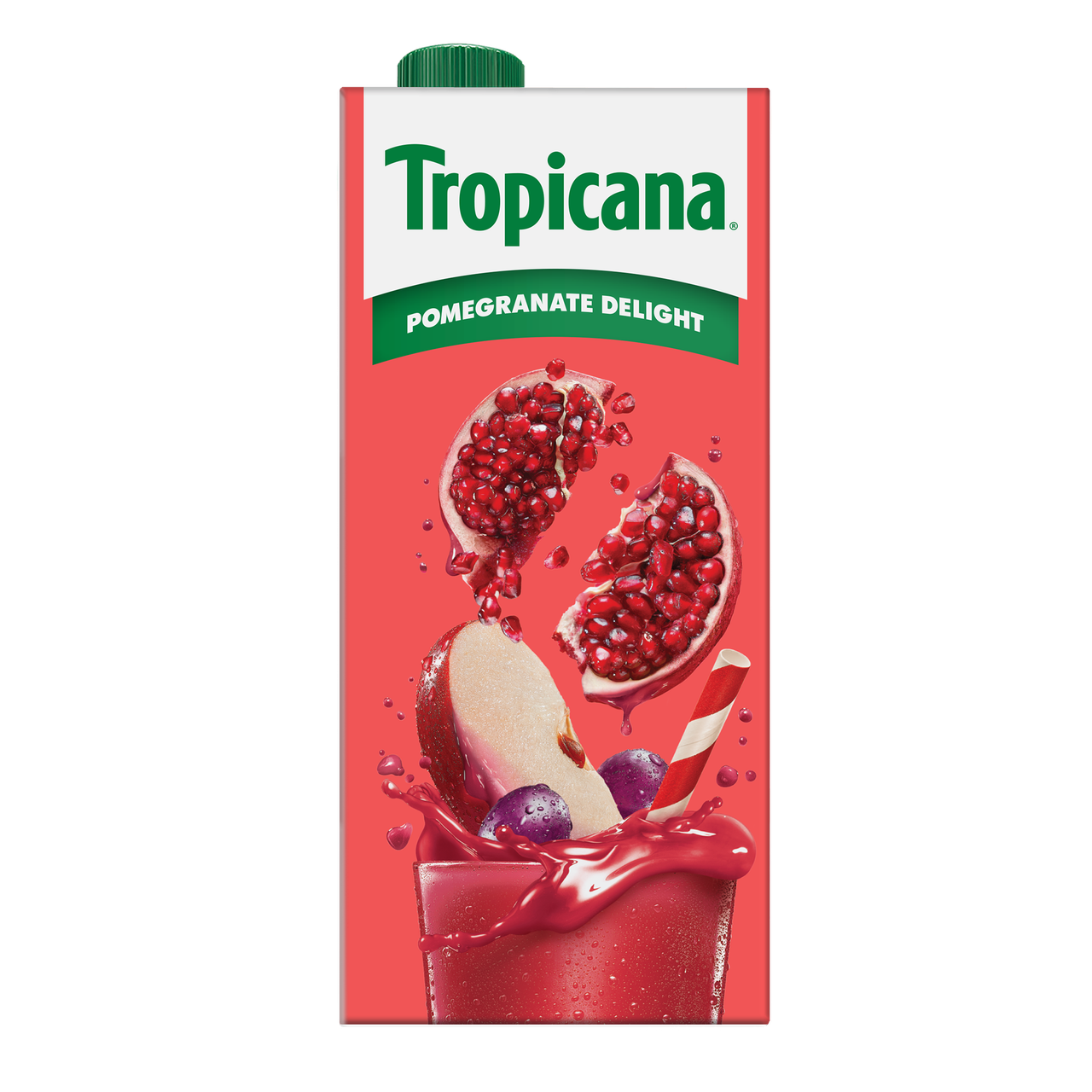 Tropicana Pomegranate Delight Fruit Juice Tetrapack 1 l Combo