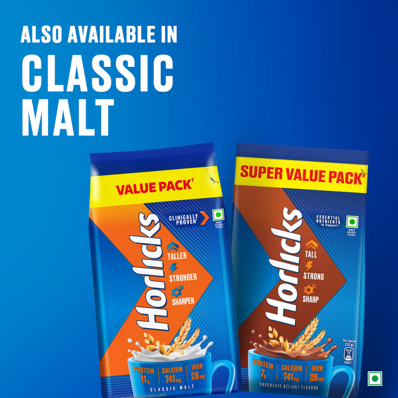 Horlicks Chocolate Drink Mix | For 5+ years Kids