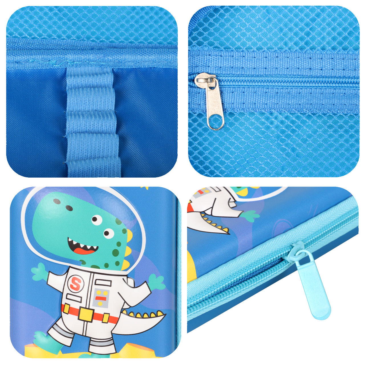 Dearjoy Dinosaur Pencil Box / Case Pouch - Blue
