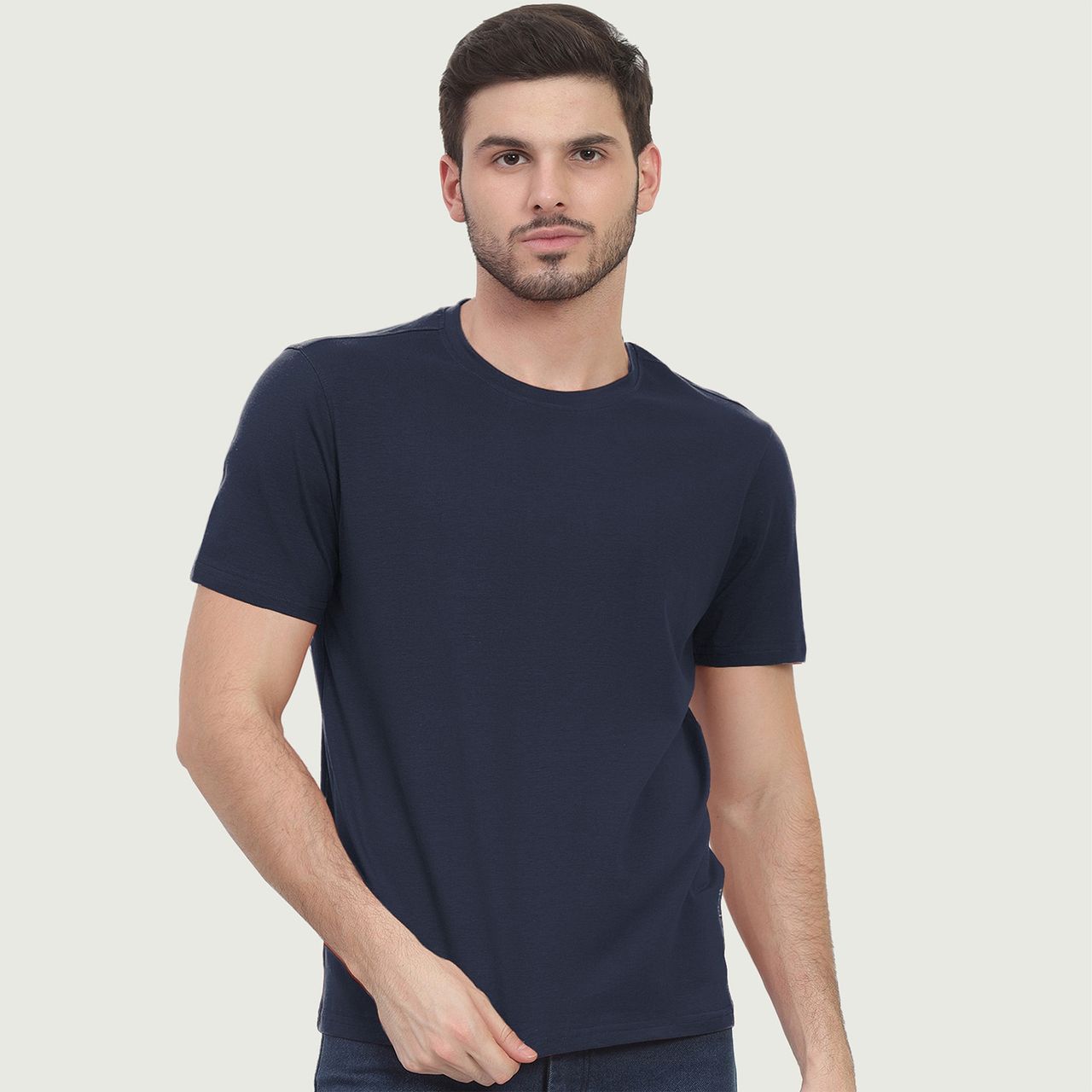 Freecultr Men's Organic Cotton T-shirts | Galaxy Blue | Size S