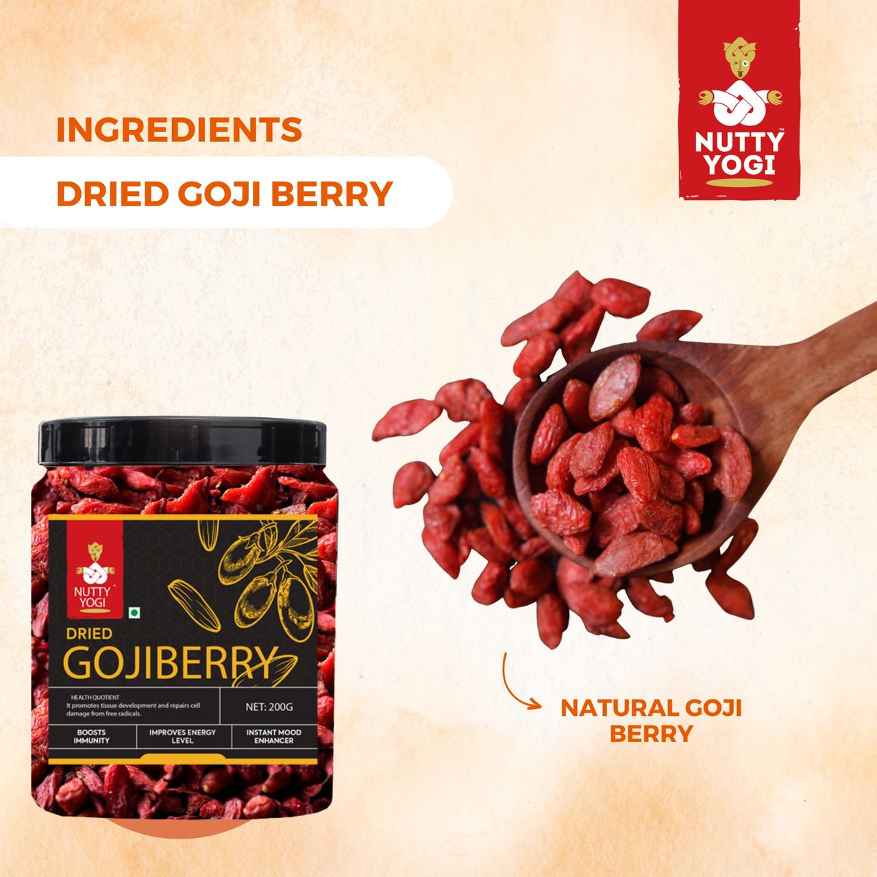 Nutty Yogi Dried Goji Berries
