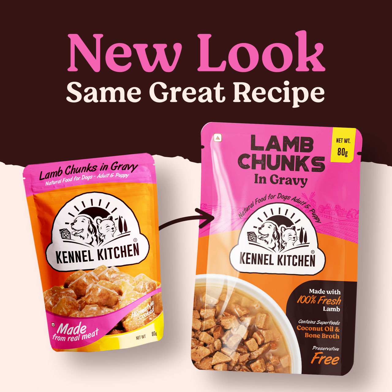 Kennel KitchenLamb Chunks in Gravy