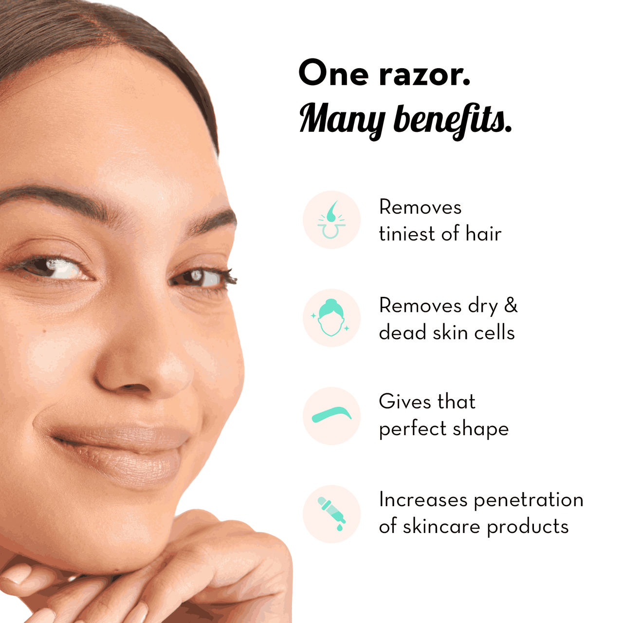 Plush Flawless Face Razor