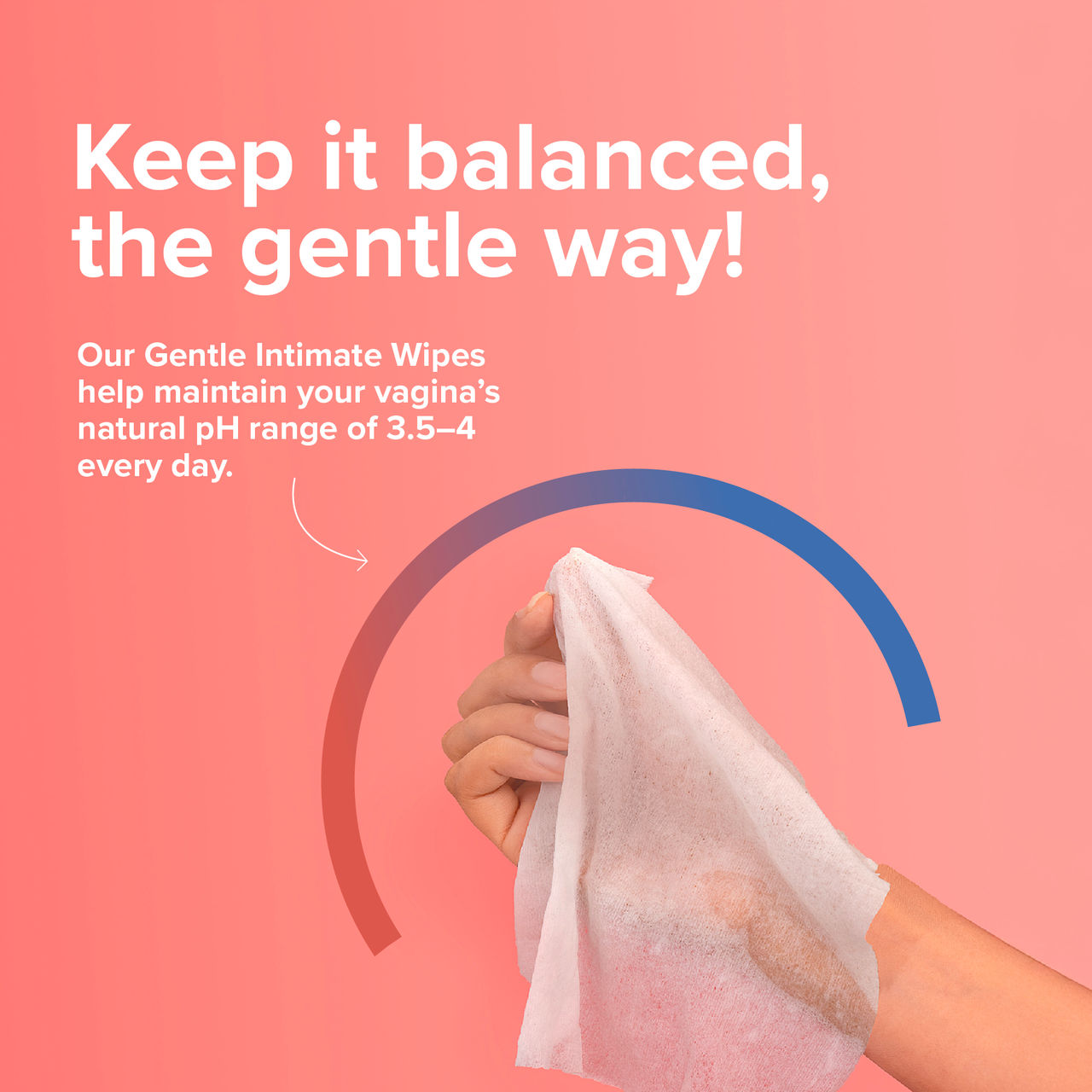  Nua Intimate Wipes for Gentle, pH-Balanced Cleansing 