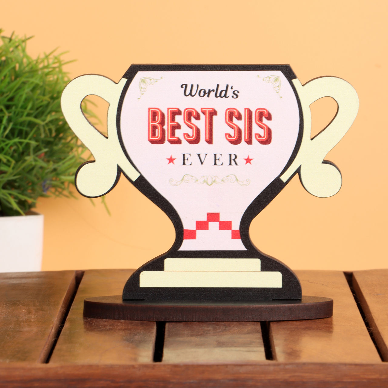 Quace World's Best Sis Trophy