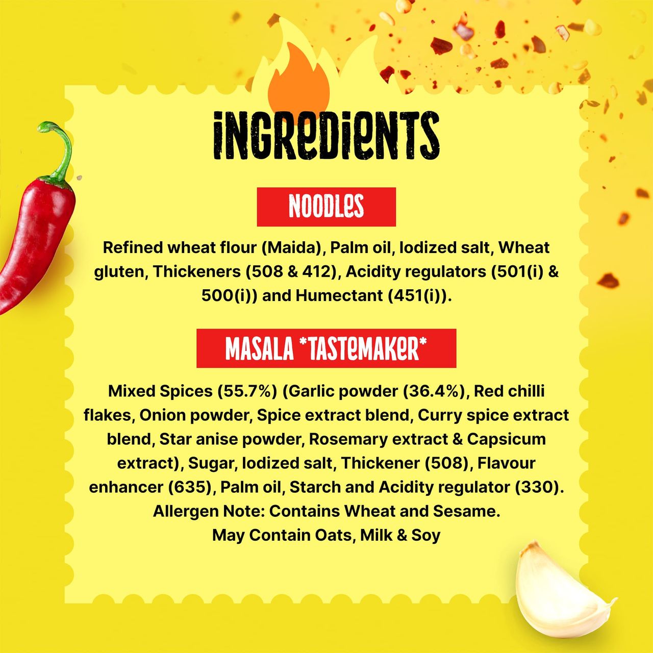 Maggi 2-Minute Spicy Garlic Instant Noodles 248 g Combo