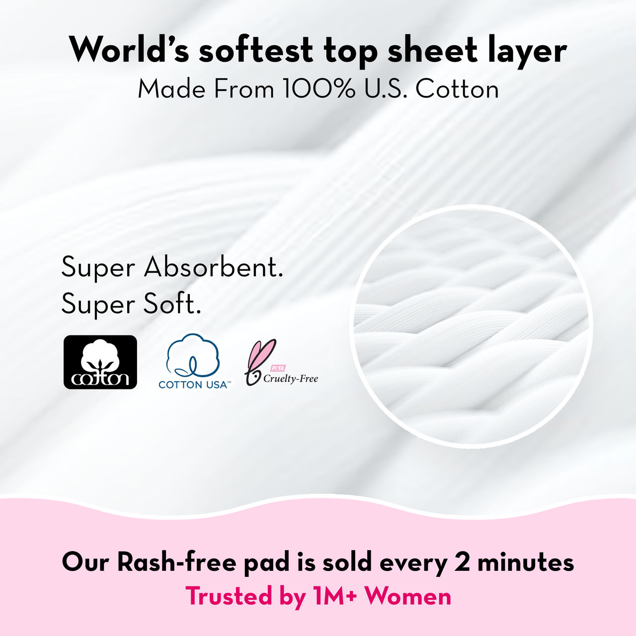 Plush Ultra Thin (16 L + 14 XL) Sanitary Pads