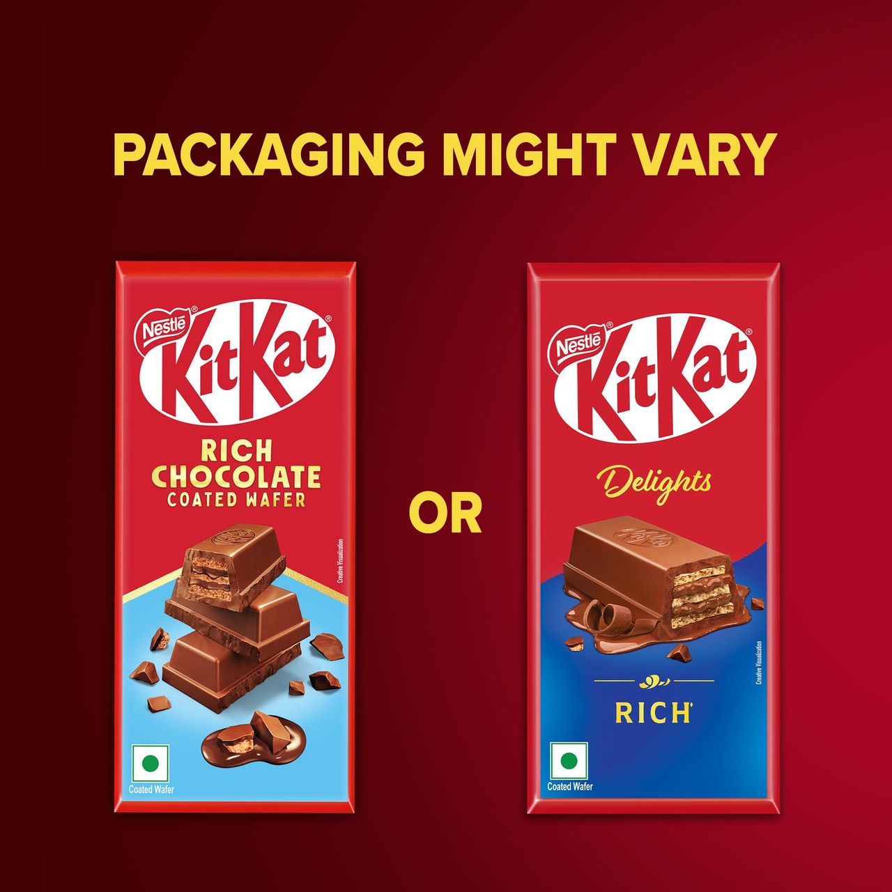 Nestle Kitkat Rich Chocolate Coated Wafer