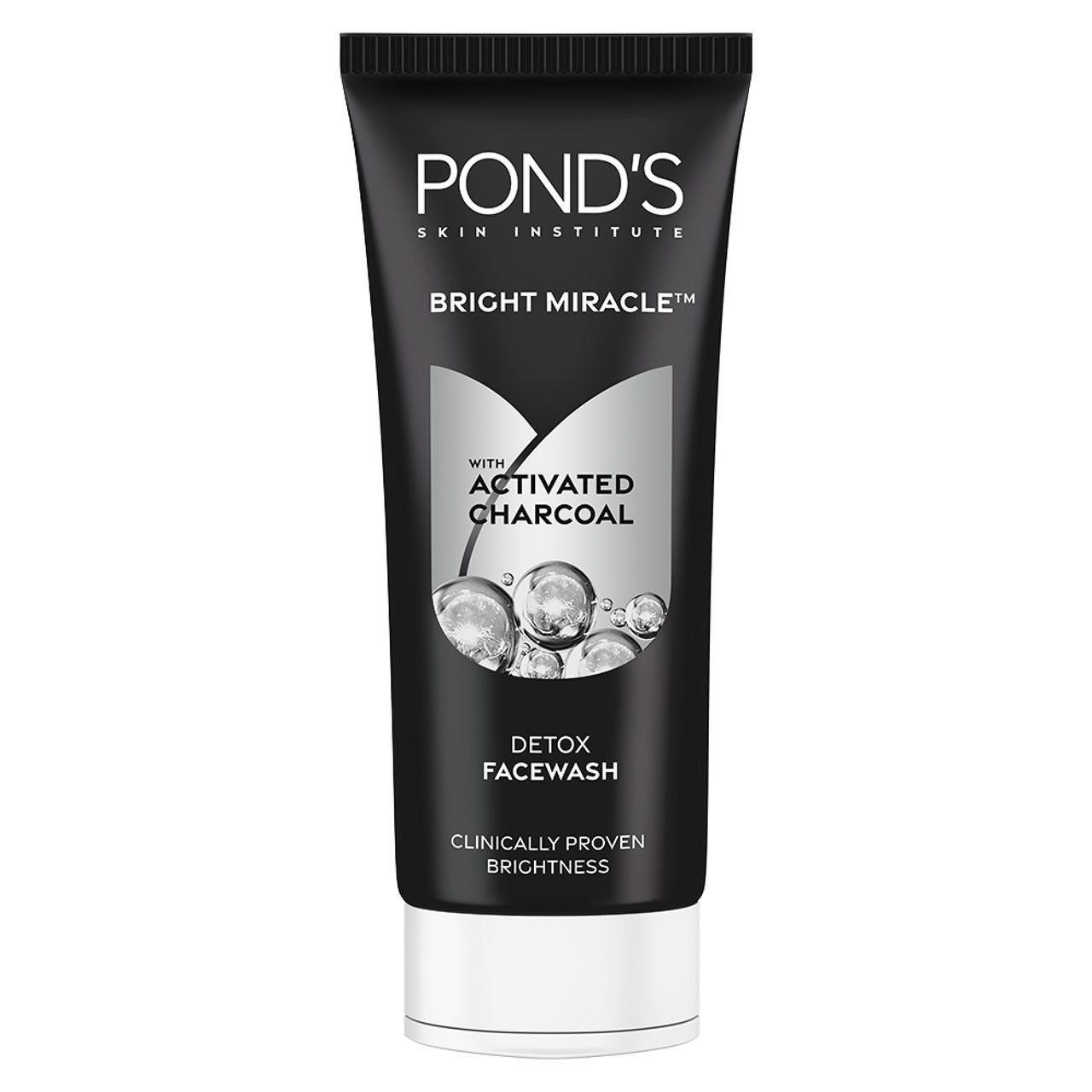 Pond's Bright Miracle Detox Facewash With 10X Power Of Charcoal