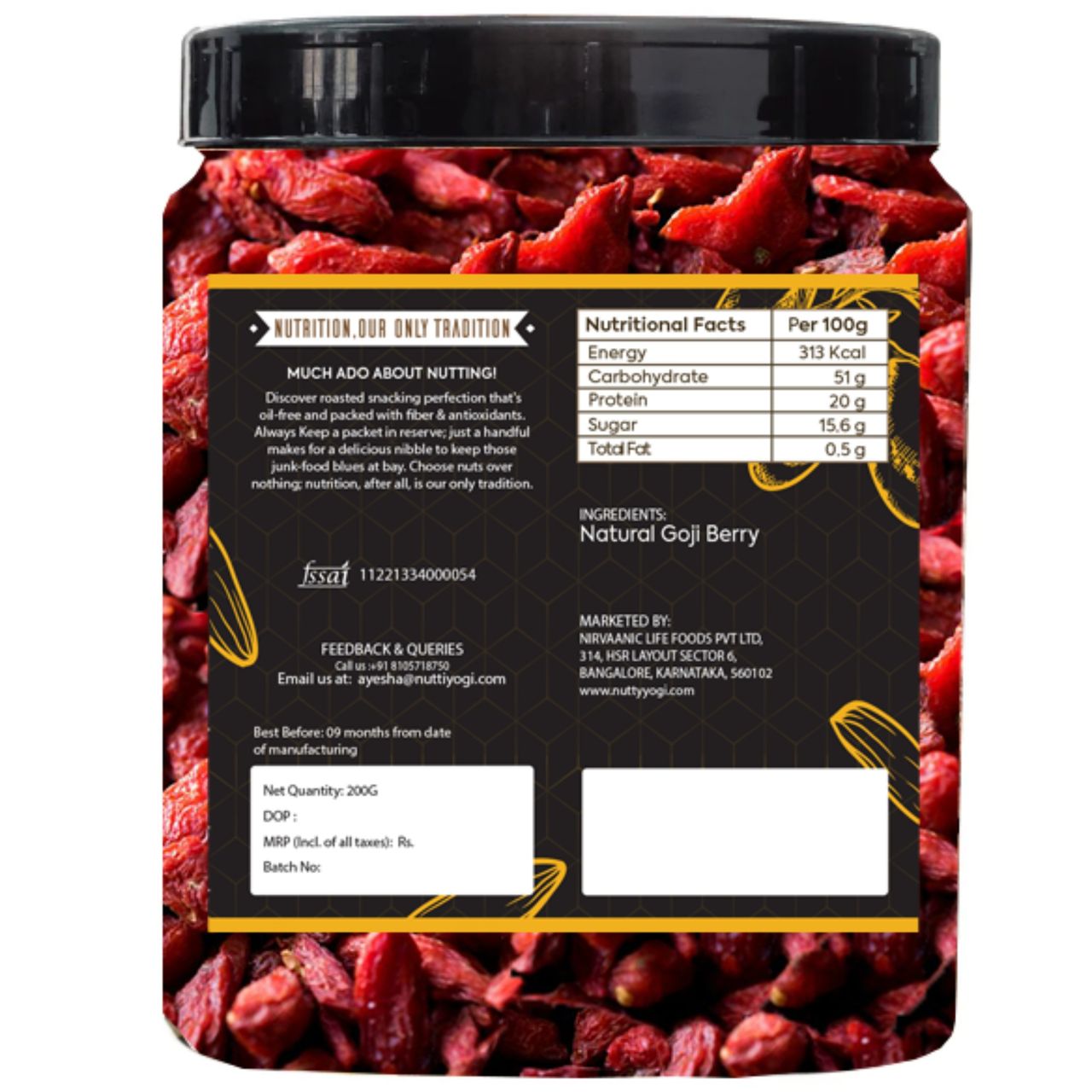 Nutty Yogi Dried Goji Berries