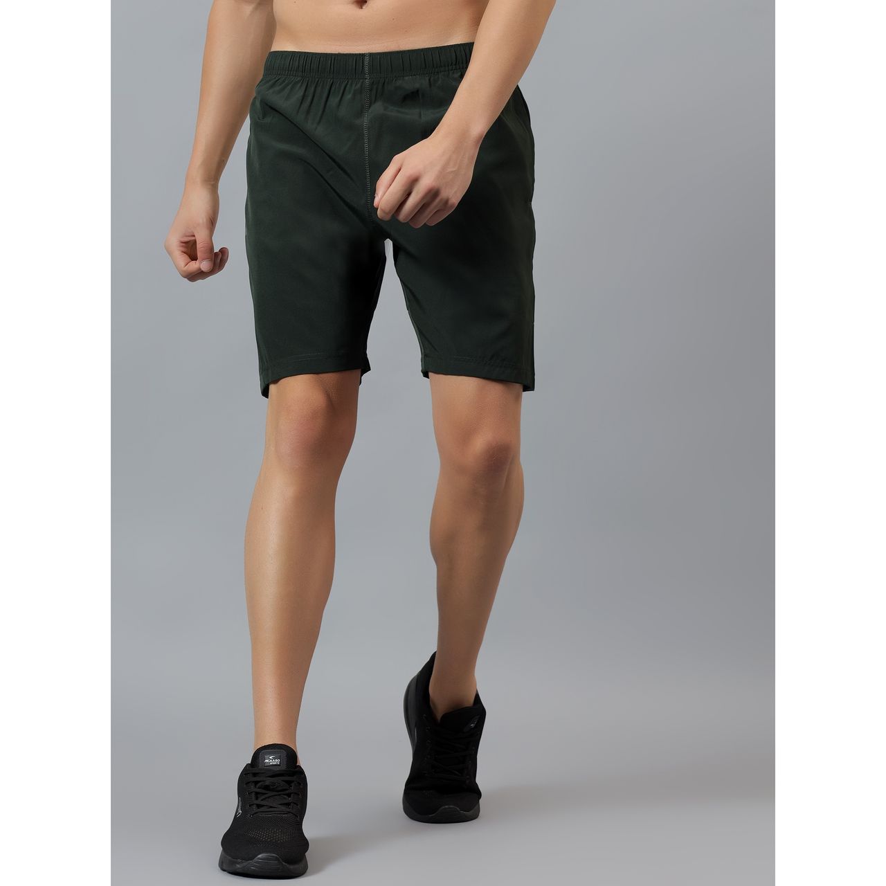 Dida Men's Sports Shorts | Regular Comfortable Stretchable Dry-Fit | Forest Night - XL