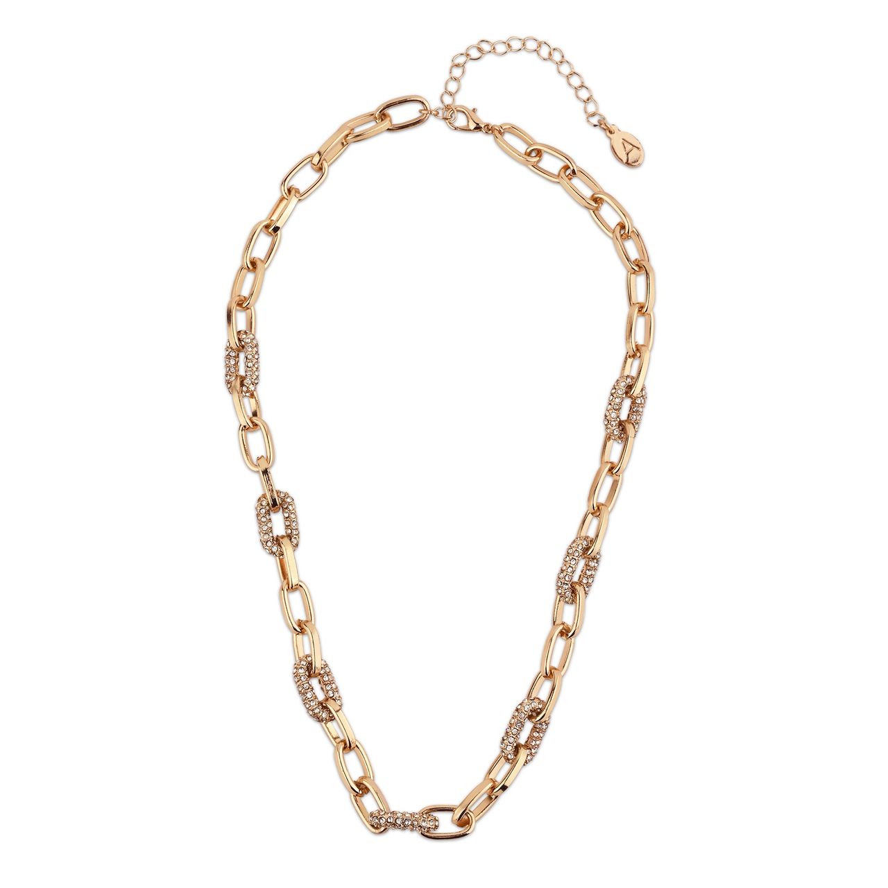 Accessorize London Women's Sparkle Links Chain - Gold
