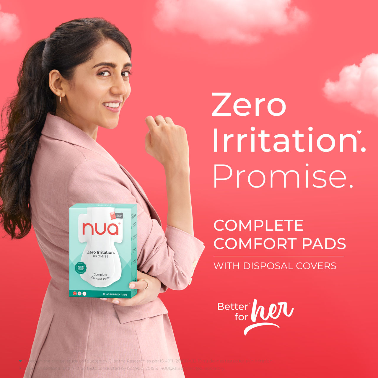 Nua Period Hygiene Combo - 3XL+, 5XL, 4L Pads & Intimate Wash