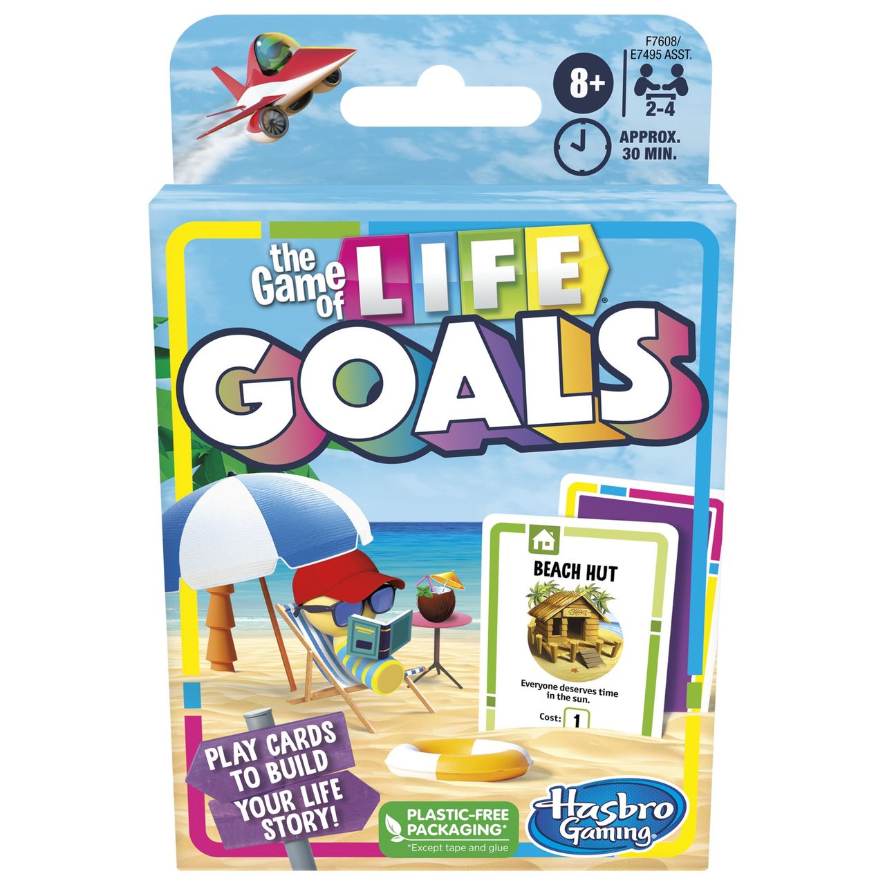 Hasbro Game of Life Goals Card Game for 2-4 Players | Ages 8+