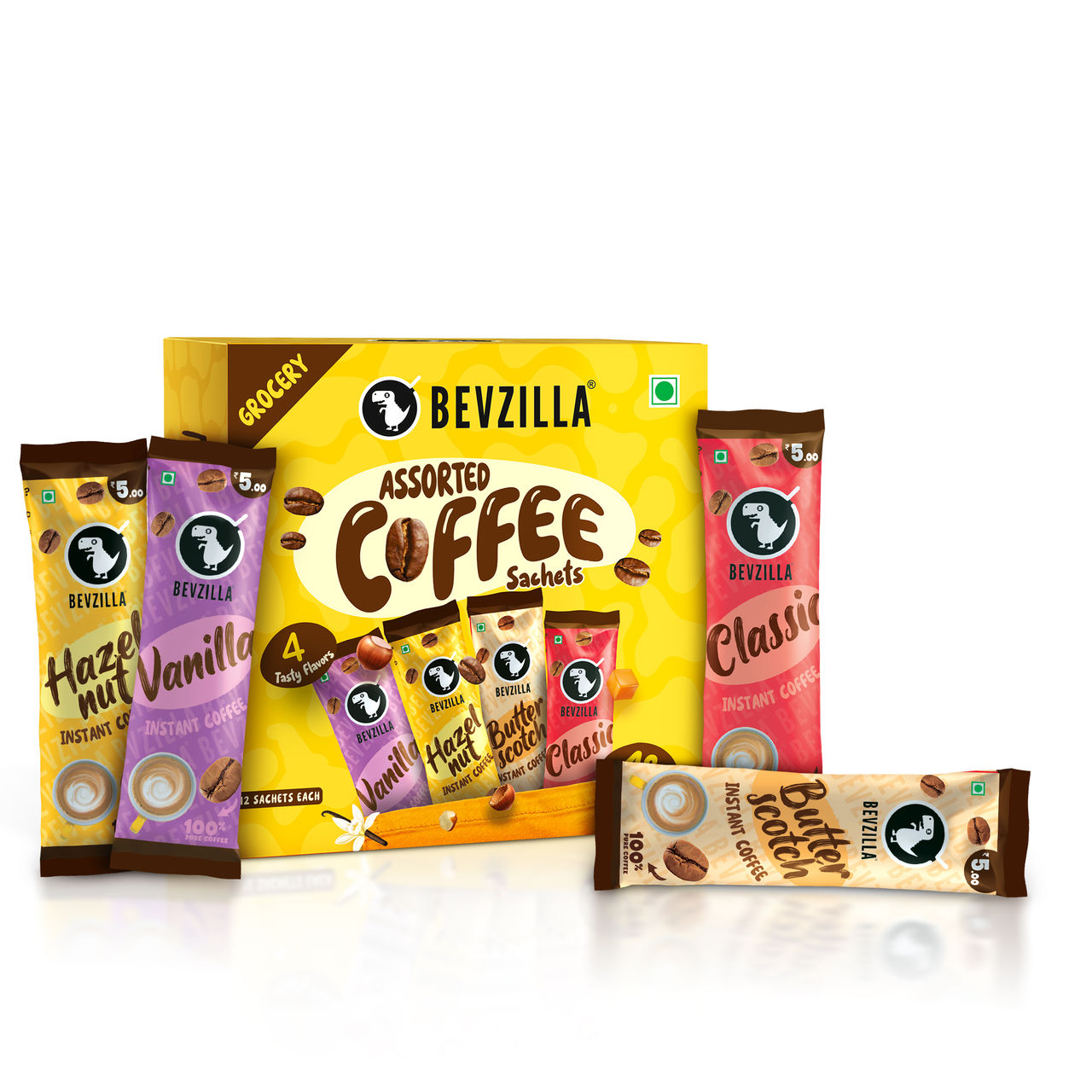 Bevzilla Assorted Instant Coffee Powder