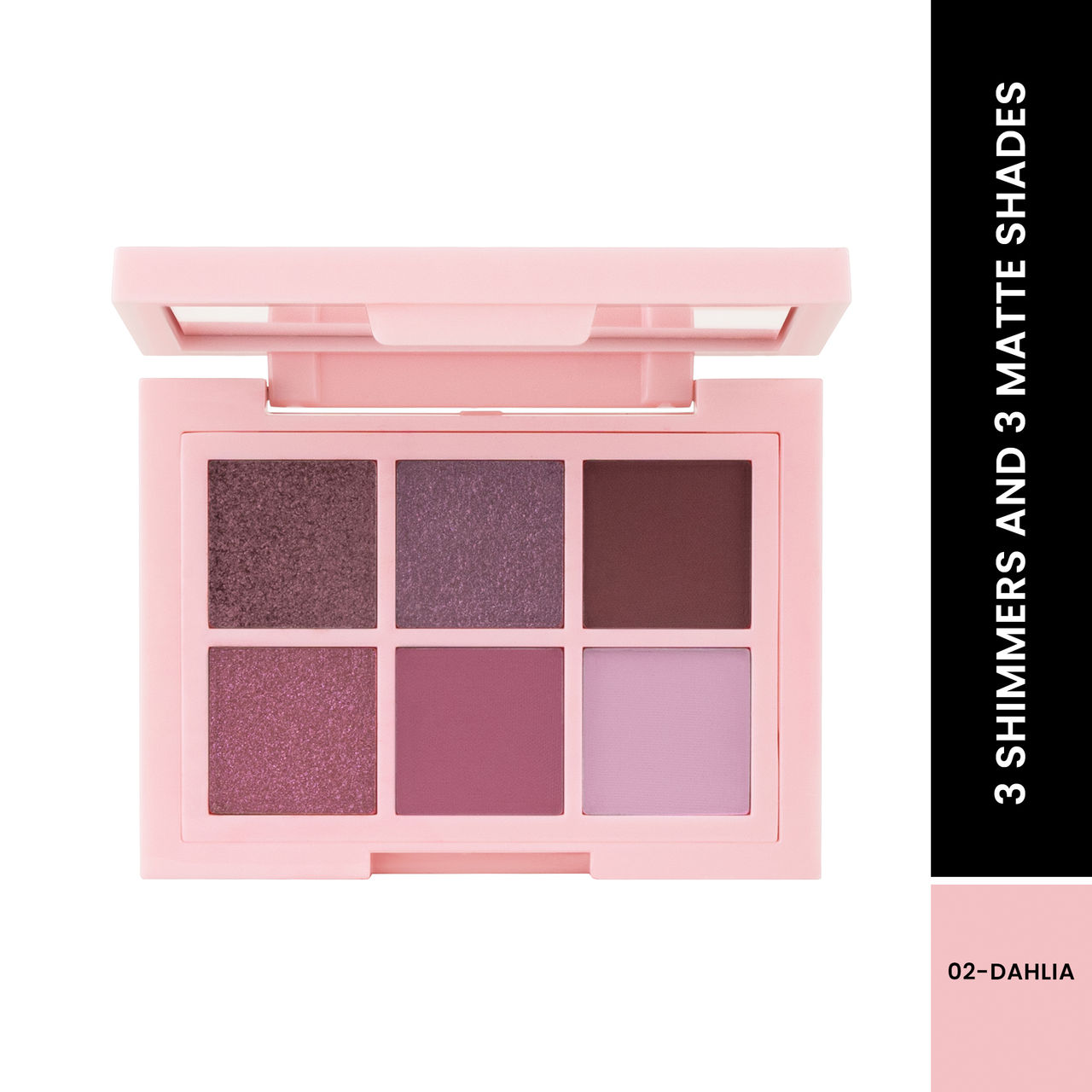MARS Cosmetics Blooming Matte & Shimmer Eyeshadow Palette (4.8gm) (02-Dahlia)
