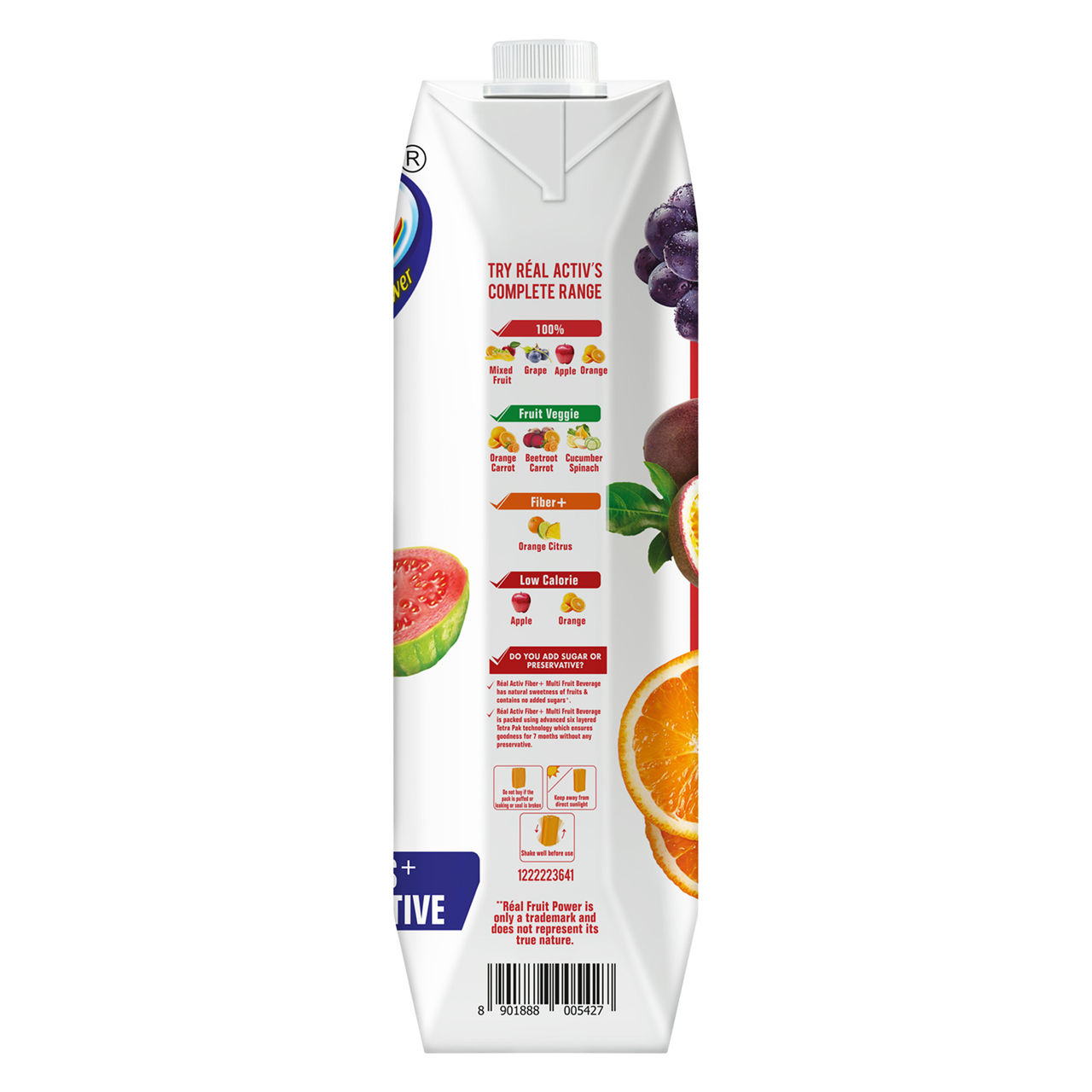 Real Fiber + Mixed Fruit Mixed Juice