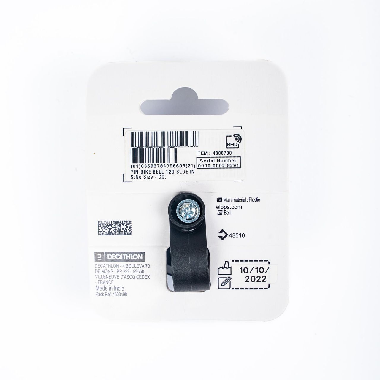 Decathlon Kids Cycle Bell - Blue