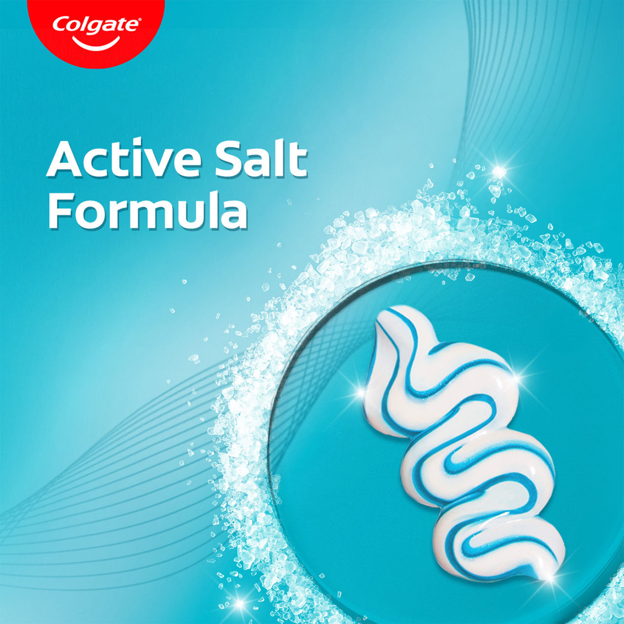 Colgate Active Salt Toothpaste, Germ Fighting Toothpaste for Healthy Gums and Teeth (Saver Pack)