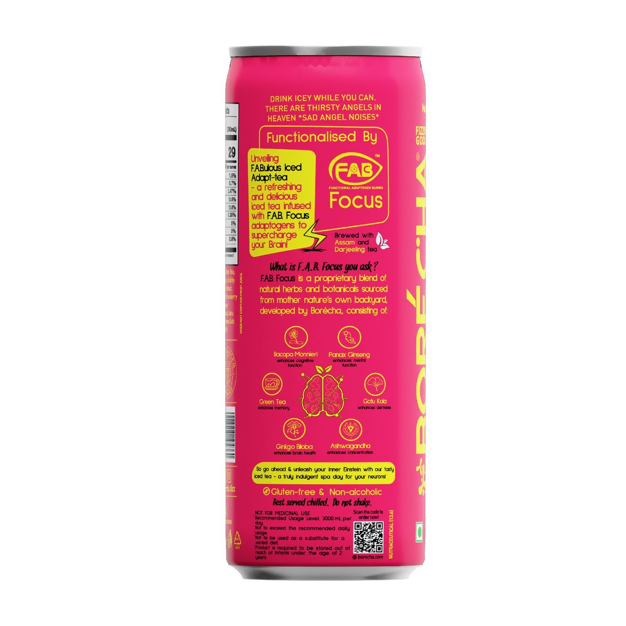 Borecha Strawberry and Lemon Iced Tea