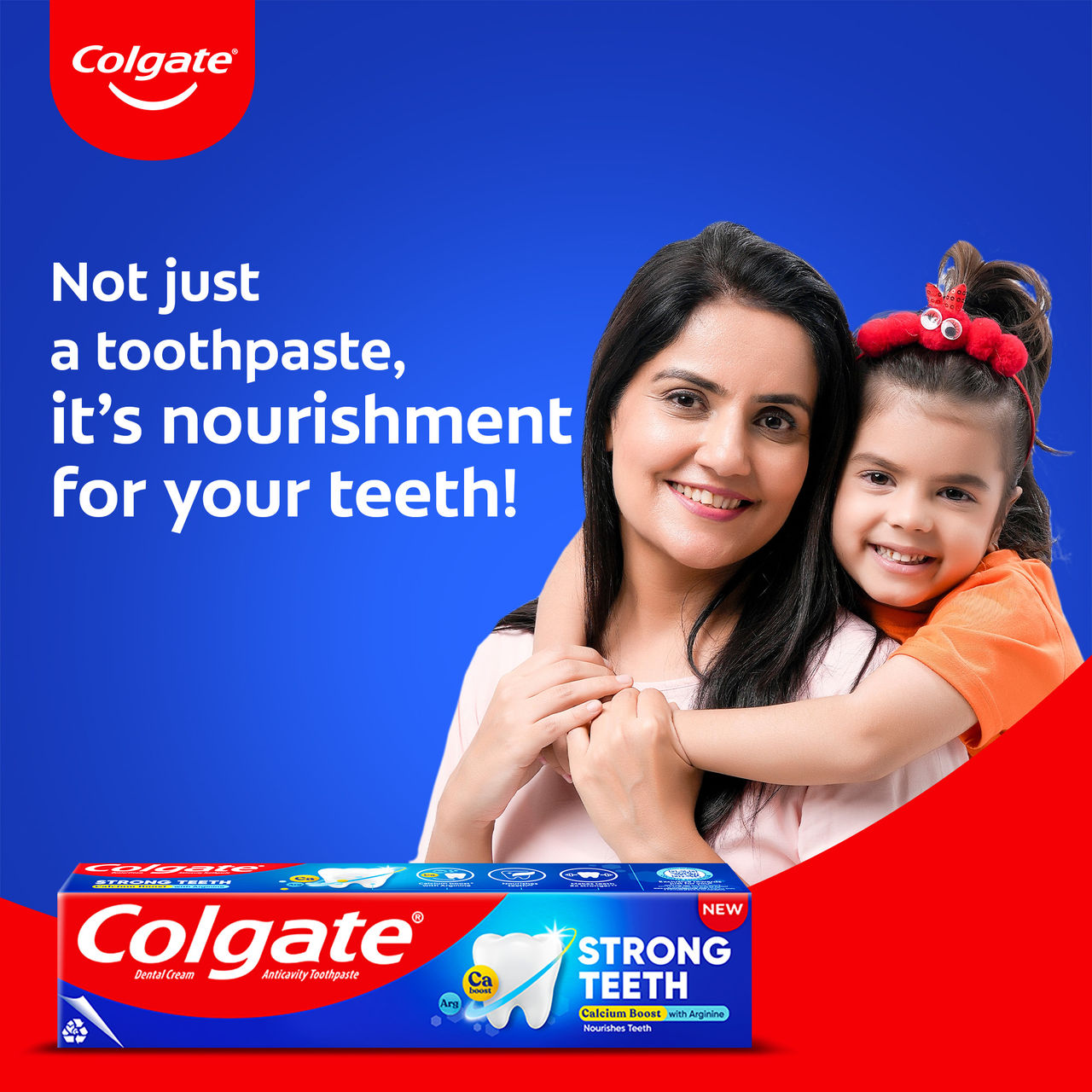 Colgate Strong Teeth Anticavity Toothpaste 500 g Combo
