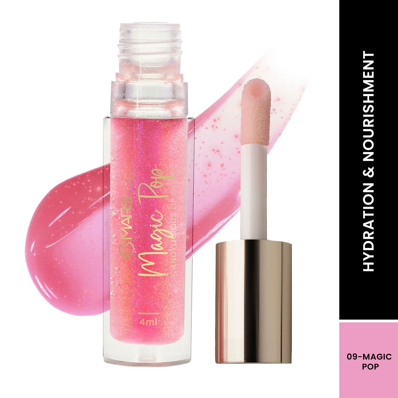 MARS Cosmetics Candylicious Colored Lip Gloss For Women ( 09-Magic Pop )