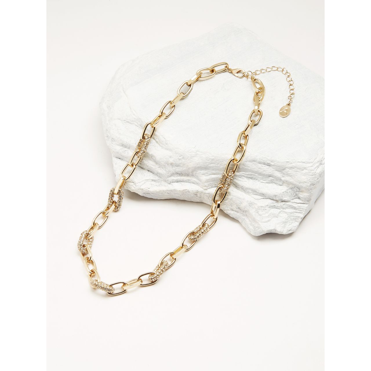 Accessorize London Women's Sparkle Links Chain - Gold