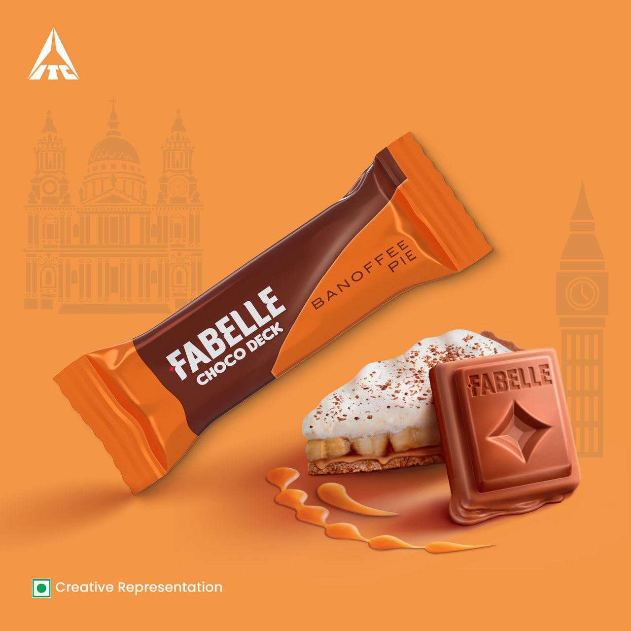 Fabelle Choco Deck Dessert Collection Minis Chocolate Pack 63 g Combo