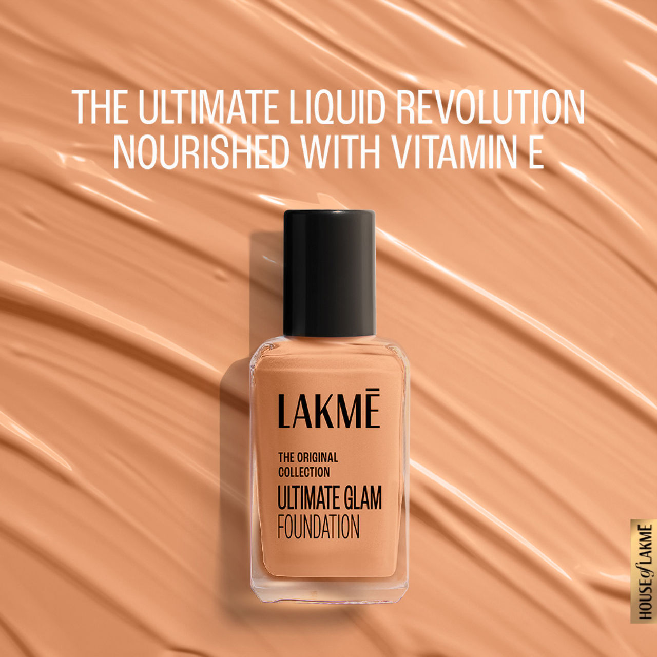 Lakme FOREVER MATTE FOUNDATION for Superior Coverage, Vit E, lightweight & water-resist Shell