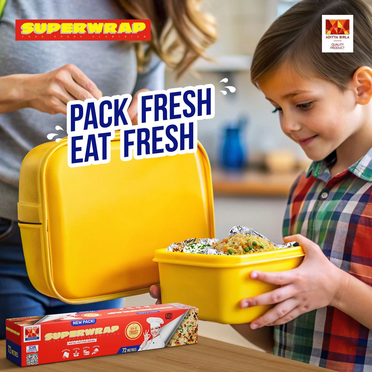 Superwrap Aluminium Foil (72 Meter)