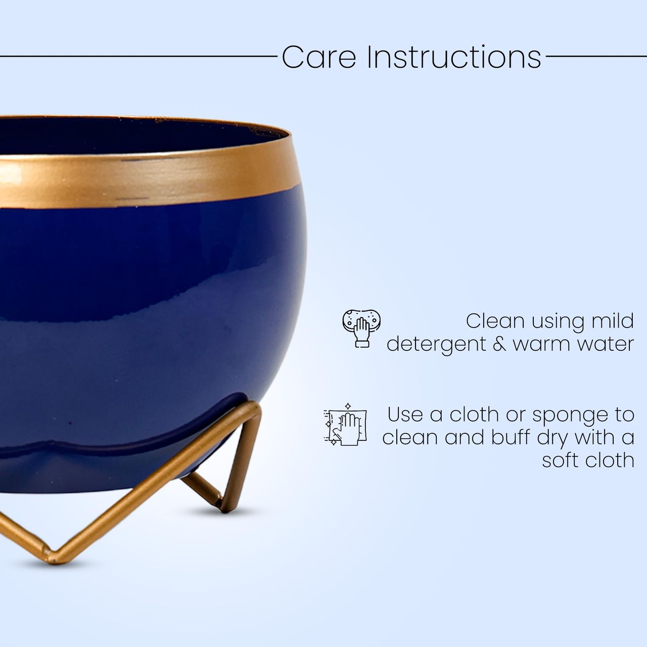 Peng Essentials Reva Home Decor Vase With Stand I Flower Pot - Indoor Planter I Desktop - Home