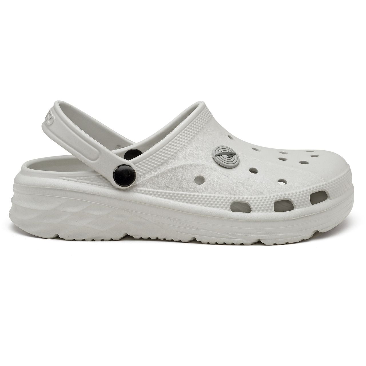 Asian Agc-14 Men Clogs Light Grey (Size-10)