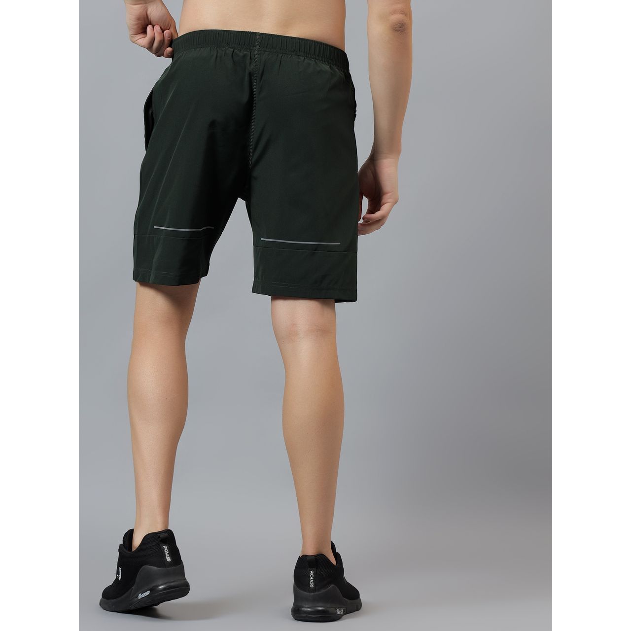 Dida Men's Sports Shorts | Regular Comfortable Stretchable Dry-Fit | Forest Night - XL