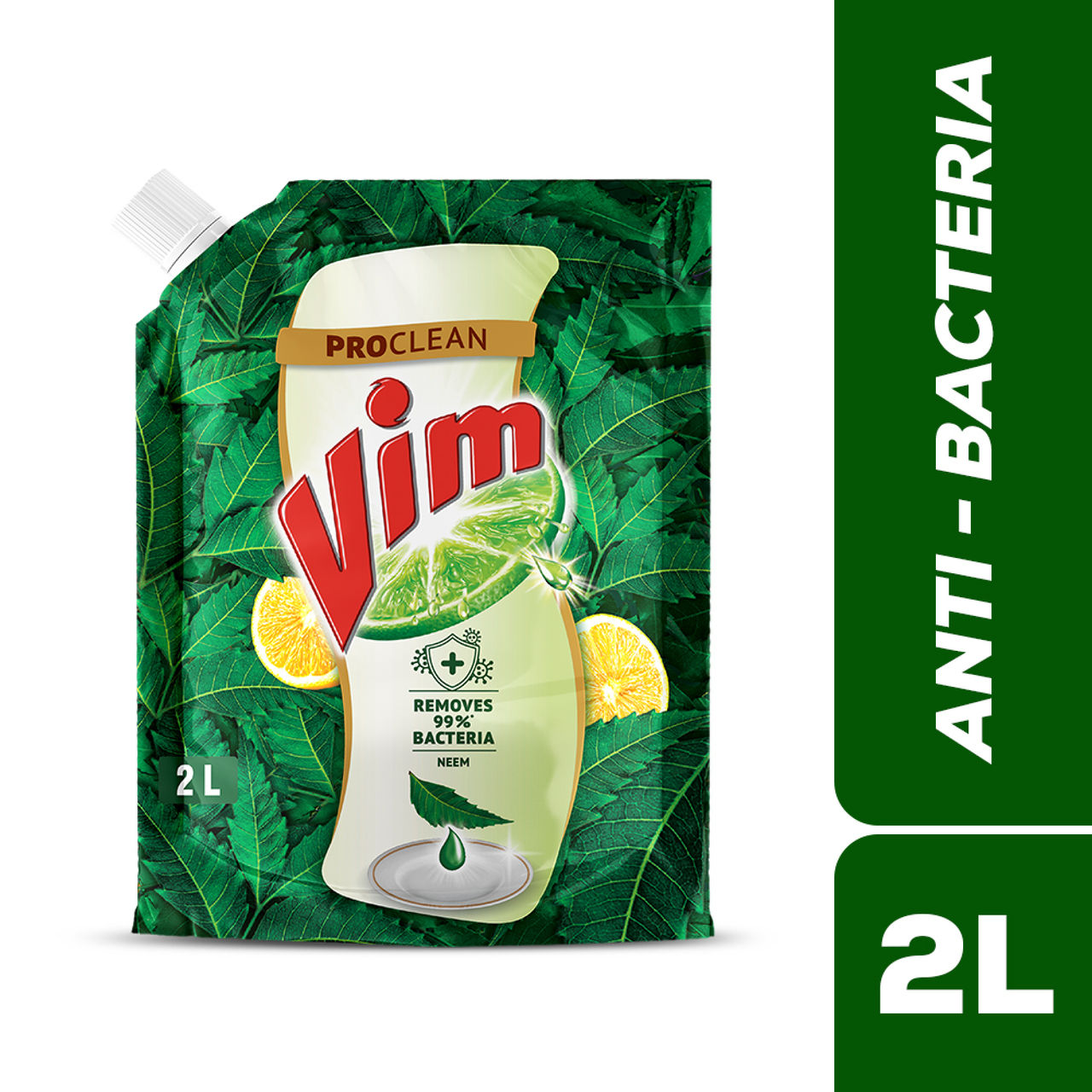 Vim Dishwash Anti Bac Liquid|| Neem 2 l Combo