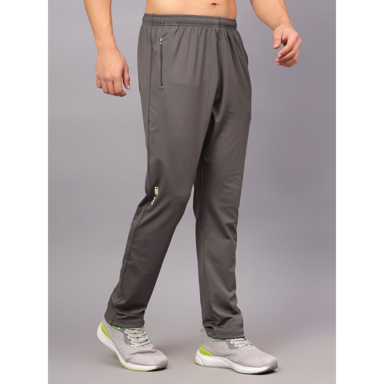 Shiv Naresh Men's Trackpant | SNKJ03C - Grey | L