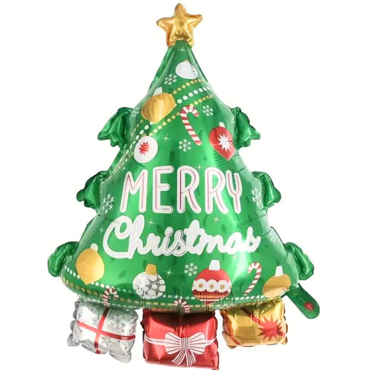 Christmas Tree Foil Balloon, Assorted Design