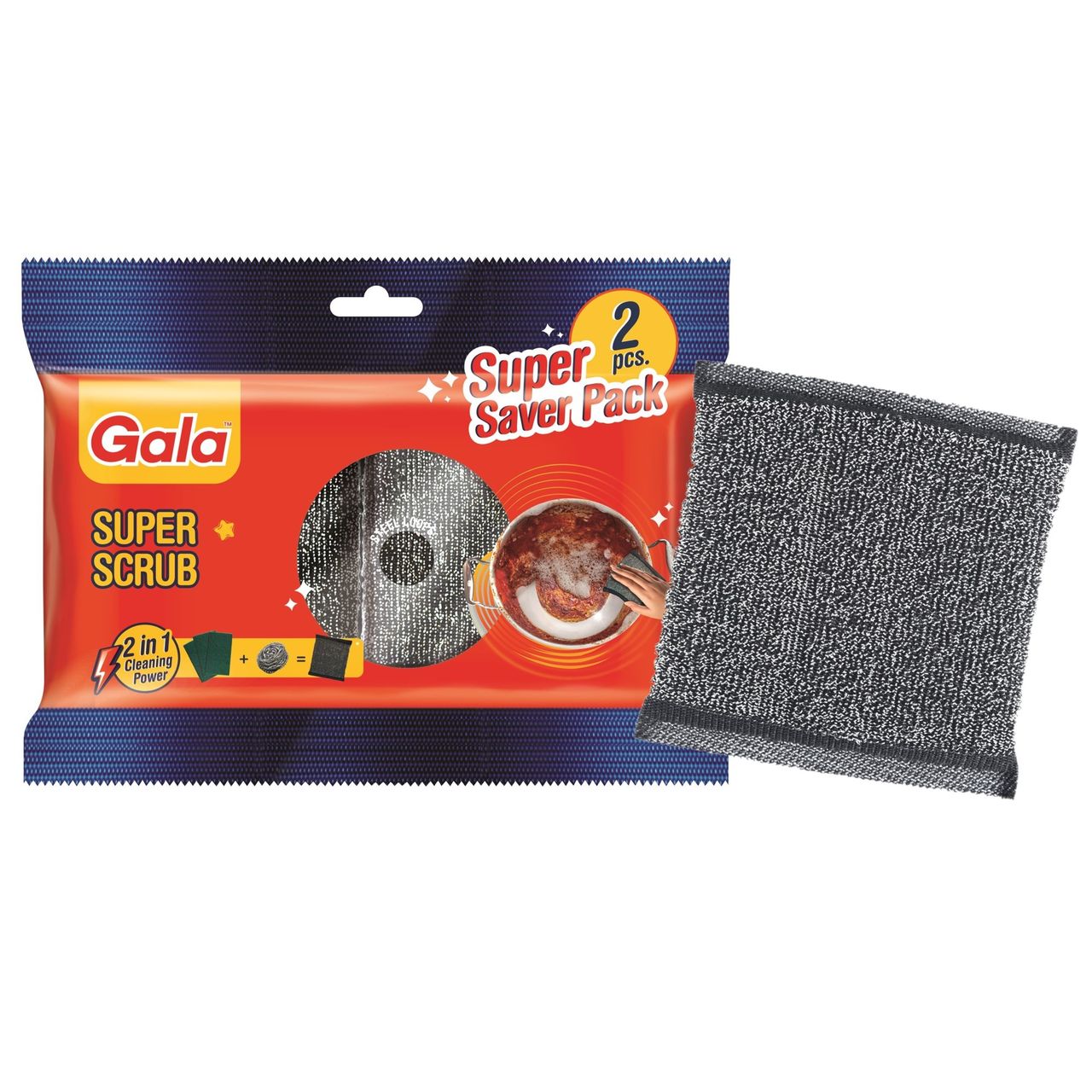 Gala Super Scrub 2Pk Set